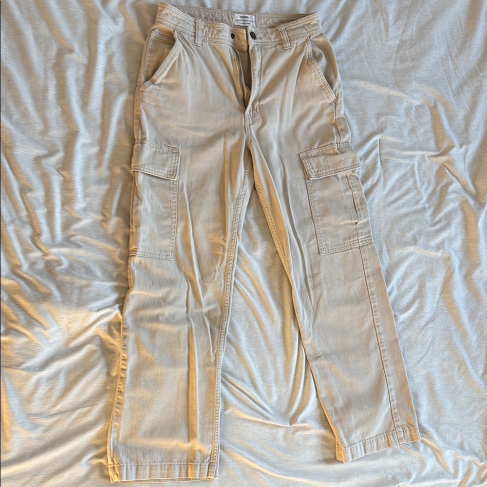 Beige Cotton On Cargo Pants